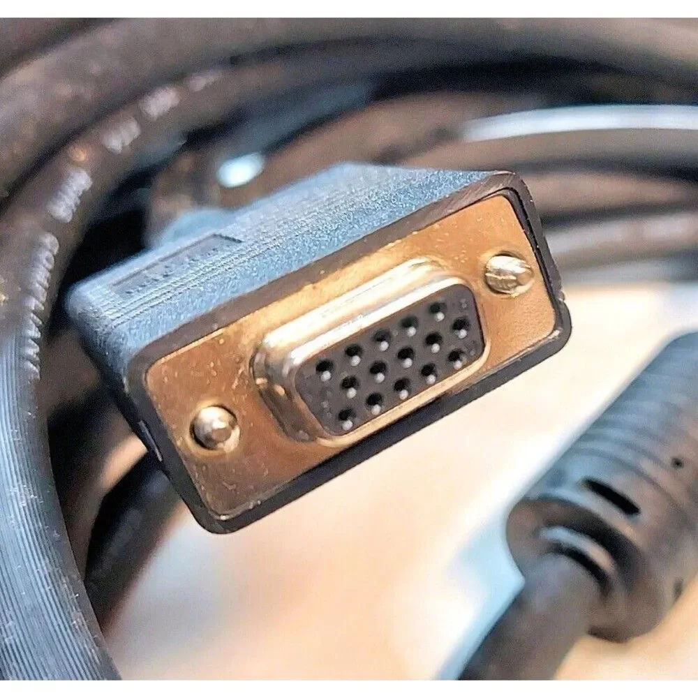 Startech Monitor Video Cable DB15 D-Sub VGA Super VGA black 50 ft